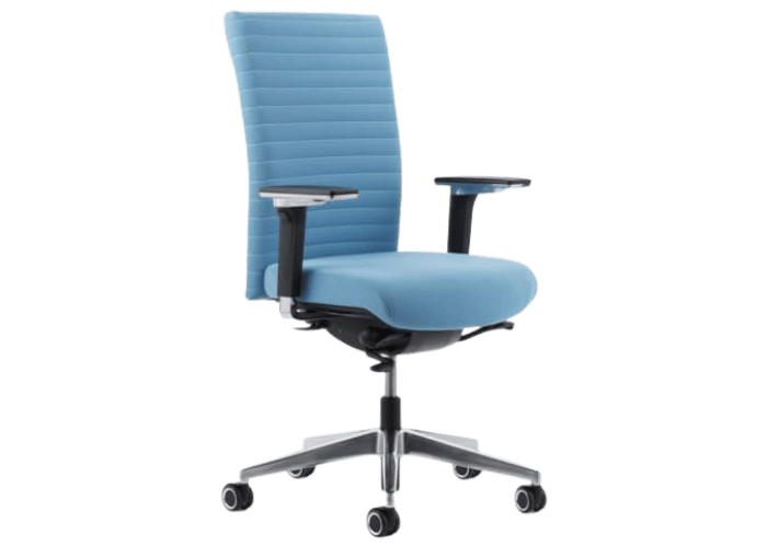 Gesundes Sitzen im Büro dank ergonomischem Bürostuhl und optimaler Arbeitsplatzgestaltung