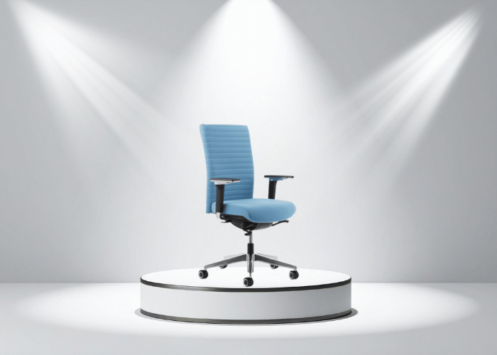 Gesundes Sitzen im Büro dank ergonomischem Bürostuhl und optimaler Arbeitsplatzgestaltung
